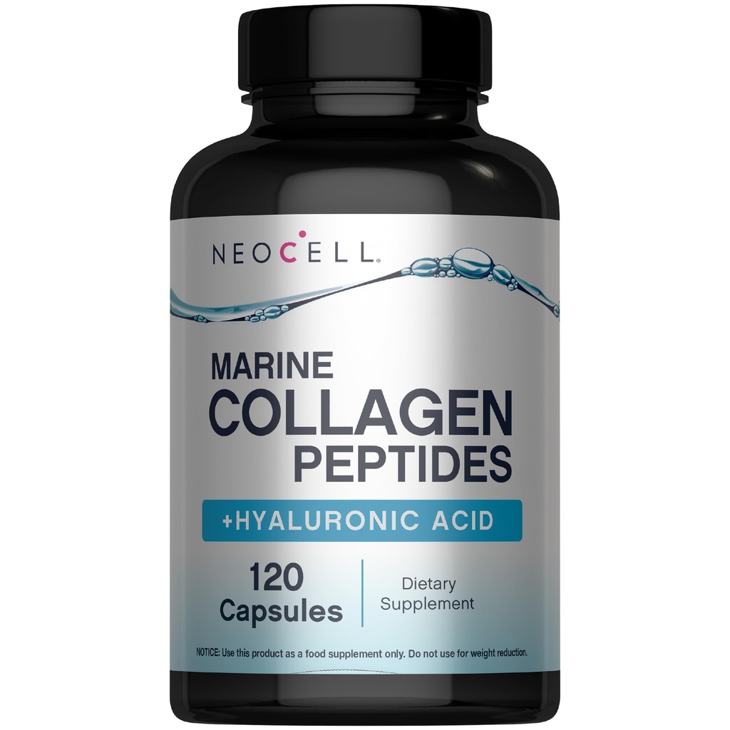 Neocell LABORATORIES FISH COLLAGEN + HA Capsule, Pack of 120 Capsule