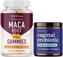 SMNutrition Vaginal Probiotic & Maca Gummies | Comprehensive Women's Health Bundle with Womens Probiotic (30 Servings) and Maca Root Gummies for Women (30 Servings)