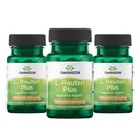 Swanson L. Reuteri Probiotic Plus w/L. Rhamnosus L. Acidophilus & FOS Prebiotic Digestive Support - Promotes Gut Health w/ 7 Billion CFU pro Kapsel - (30 Veggie Capsules) (3 Pack)
