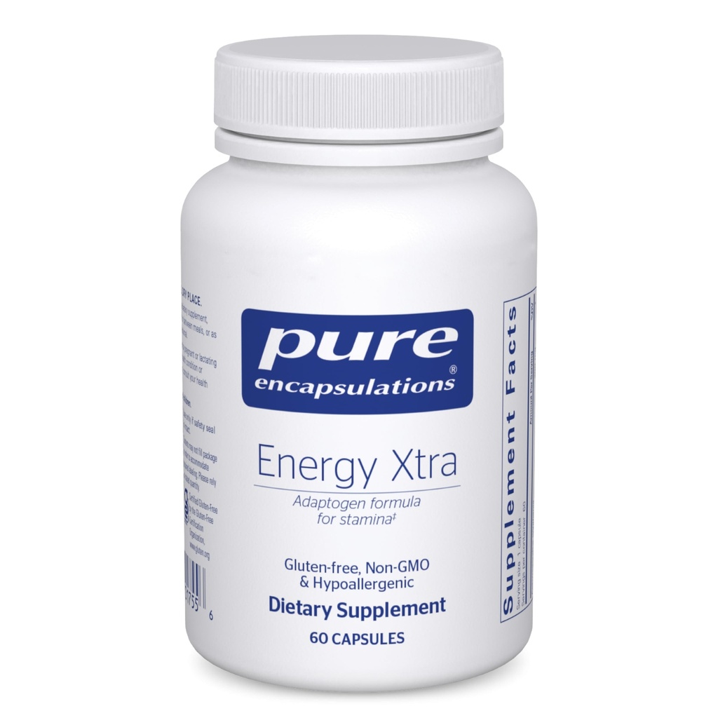 Reine Kapseln Energie Xtra | Adaptogen Formel für Stamina* | 60 Kapseln