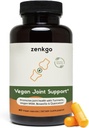 Turmeric, Vegan MSM, Boswellia, Quercetin - Vegan Joint Support Supplement, fördert gemeinsame Mobilität & Flexibilität, Funktion & Komfort, Knorpelreparatur, glatte Bewegung, gesunde Alterung(60Ct/30Day)