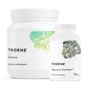 THORNE - Magnesium CitraMate & Creatine Performance Combo - wesentliche Unterstützung für Energie, Muskeln und kognitive Funktion - 90 Servietten