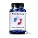 Ultimate Nattokinase 10800 FU Capsules, Nattokinase Supplement for Heart Health & Daily Wellness Support, Vegan, Gluten Free, 60 Capsules