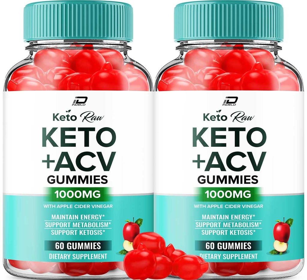 Keto Raw ACV Gummies Supplement – KetoRaw + ACV Gummies Apfelessig 1000MG, Keto-Raw Gummies Bewertungen, Vitamin B12 (2 Pack - 120 Gummi)