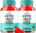 Keto Raw ACV Gummies Supplement – KetoRaw + ACV Gummies Apfelessig 1000MG, Keto-Raw Gummies Bewertungen, Vitamin B12 (2 Pack - 120 Gummi)