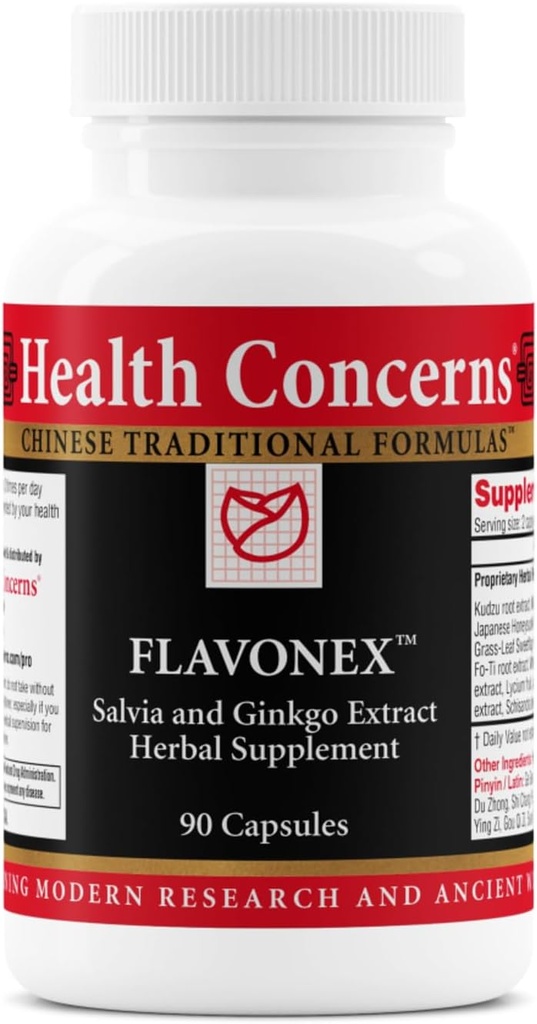 Health Concerns Flavonex - Natürliche Blutzirkulation & Gehirn Gesundheit Nahrungsergänzungsmittel - 90 Kapseln