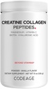 Codeage Creatine Collagen Peptides - Creatine Monohydrate Powder Supplement, Wild-Caught Marine Collagen, Biotin, Magnesium, Vitamin C, Hyaluronic Acid - Vanilla Flavored - Non-GMO - 15 Oz