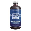 BioActive Vitamin B Complex - Blood Stream Ready, Methylated B Complex - Featuring Methylfolate, 3 BioActive Forms of B12, BenfoPure® B1 & Pantesin® B5 - 12 B Vitamins in Clinical Doses - Liquid 8 oz