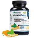 Natürliche nächtliche Unterstützung Muscle Relax PM - Über 2.300 Milligramm Stärke - Ease Night Time Capsules Rest Unterstützung mit Magnesium, Ashwaganha, Valerian, Passion Flower