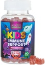 Kinder Immununterstützung Ergänzung Gummi - Tägliche Kinder Vitamine C, Zink & Echinacea - Gummy für Kinder Immunität Unterstützung, Alter 4 und Up, Natürliche Berry Flavor, Non-GMO, Gluten-Free & Vegan - 90 Gummis