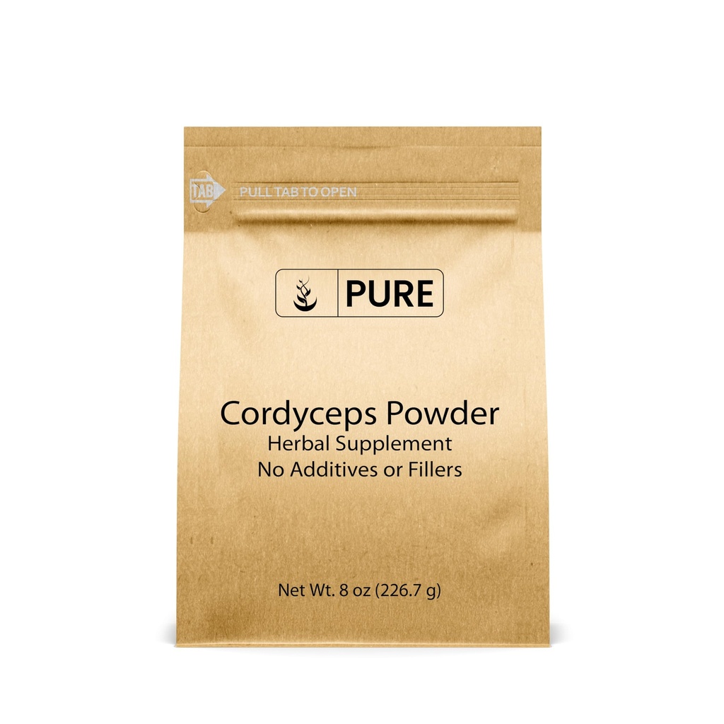 Pure Original Zutaten Cordyceps (8oz) Traditionelle Kräuterergänzung, Non-GMO