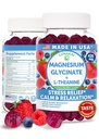 Lunakai USA Made Magnesium Glycinate Gummi 426mg mit L-Theanin – ruhig, Schlaf, Stress Relief für Erwachsene & Kinder, Non-GMO, Vegan, 60ct