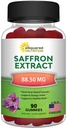 aSquared Nutrition Saffron Gummis - Saffron Extract Supplement - Pure Gummy Ergänzungen Alternative zu Kapseln, Pillen, Pulver & Tee