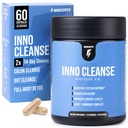 InnoSupps Inno Cleanse 14 Tage Colon & Detox Flush, Waist Trimming Complex, Gut Cleanse, Verdauungssystem Unterstützung, Hocker Softener & Reduzierte Bloating & Occasional Constipation Relief