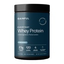 Gainful Everyday Whey Protein Powder, 23g Protein per Serving, Unflavored, Supports Muscle Growth, Recovery, & Daily Nutrition, with Whey Isolate, Casein, & No Artificial Ingredients, 14 Servings