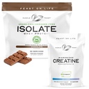 Muscle Feast Bundle – Whey Protein Isolate (Chocolate, 2lb) + Creapure Micronized Creatine Monohydrate (Unflavored, 250g) – 1 Unit Each