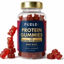 Protein Gummies – 12g High Protein Snack, Mixed Berry Flavor, No Added Sugar, Whey Protein Gummies, Supports Muscle Recovery, Post Workout Supplement