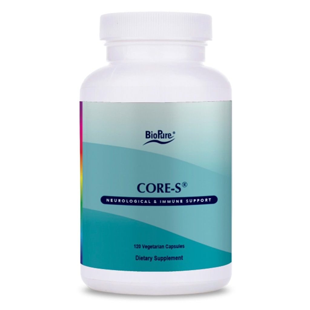 BioPure Core-S Mineral Supplement – Hochverfügbare Mineralien, Vitamine, Aminosäuren, & Kräuter zur Unterstützung der Ernährungspflege, zur Optimierung des Stoffwechsels und zur Förderung von Gesamt-Wohlbewesen – 120 Kapseln