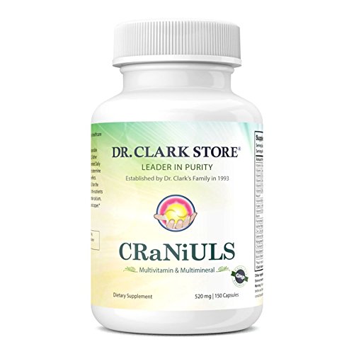Dr. Clark Store CRaNiULS (Multi Vitamin & Mineral), 520 mg 150 Gelatinekapseln
