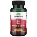 Swanson Vitamin E & Selen 90 Sgels