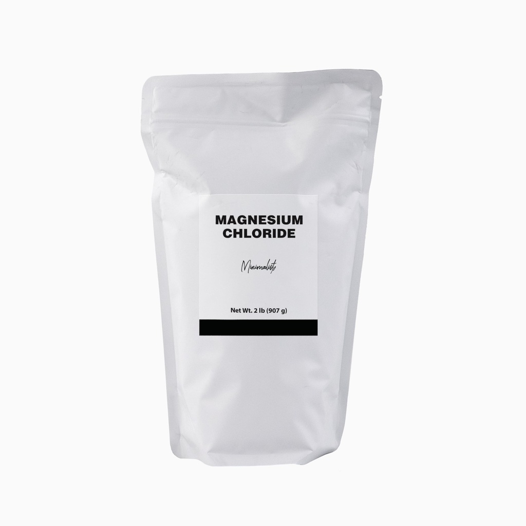 Minimalist Magnesium Chloride, for Relaxation and Muscle Soothing, Packaged for Convenience in a Resealable Bag (2 Pound)