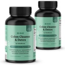 ColonBroom 15 Day Colon Cleanse & Detox Cleanse for Weight Management with Probiotics & Magnesium | Reduce Bloating & Boost Metabolism & Digestion - Effective Gut Cleanser Detox (2 Bottles)