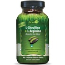Irwin Naturals L-Citrulline + L-Arginine – 60 Liquid Soft-Gels – Nitric Oxide & Circulation Support