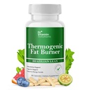 Thermogenic Fat Burner für Frauen und Männer - Brazilian Lean Diät Pillen | Appetite Suppressant & Metabolism Booster w/Green Tee, Garcinia, ACV | Belly Fat, Energy & Bloating Support, Non-GMO, Made in USA