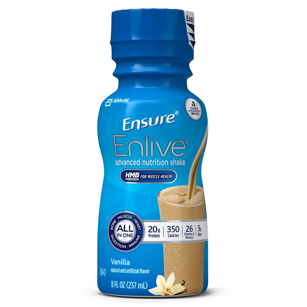 Vergewissern Sie sich, dass Meal Replacement Shake, 20g Protein, 350 Kalorien, Advanced Nutrition Protein Shake, Vanilla, 8 Fl Oz (Pack von 4)