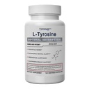 Superior Labs L-Tyrosin 500 mg, reine nicht-GMO Nootrope Aminosäure, hohe Absorption, Mood & Focus-Unterstützung, Stress-Relief, kognitive & Mental Clarity, Schilddrüse & Alertness-Unterstützung, 120 Veg Caps