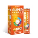 nutrazul Super Immune 30 Effervescent Tablets, 20 Vitamine & Minerals, Kräuterextrakte zur Unterstützung täglicher Routine, Vitamin C, Zink, Elderberry & Echinacea, Glutenfrei, Sugar-Free, Orange Flavor