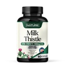 Erbaut von Nature Milk Thistle Liver Detox Supplement mit Silymarin Extract & Dandelion Root – Gentle Herbal Liver Cleanse für Herren & Frauen - Liver Health Support - Non-GMO - 60 Veggie Kapseln