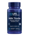 Life Extension Milk Thistle, silymarin, silibinins, isosilybin A & B, Delivers Full-Spectrum Milk Thistle Vorteile für Lebergesundheit, Non-GMO, Glutenfrei, Vegetarisch, 60 Kapseln