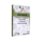 Ved Woman Probiotika und Präbiotika - 10 Milliarden CFU - 20 lebende Bakterienkulturen - 28 probiotische Kapseln für Frau - Lactobacillus crispatus, Siliziumdioxid.