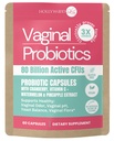 Vaginale Probiotika für Frauen | 80 Milliarden KBE | 3X stärkere Formel mit Lactobacillus rhamnosus GR-1, L. reuteri RC-14, Präbiotika, Vitamin C & D3 | Geruch & pH-Unterstützung | 60 Kapseln (60 Kapseln)