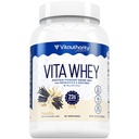 Whey Protein Pulver für Frauen Whey Isolate Probiotika & Enzyme Unterstützt Verdauung, Nährstoffaufnahme & Energie Post-Workout & Tägliche Ernährung Vanille Aromatisierte 30 Portionen