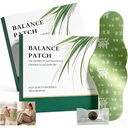 2 Boxen Balance Patch, japanischer Kräuter-Magen-Patch mit pflanzlichen Zutaten, fördert Bauchkomfort, nicht irritierend & Komfortable Adhäsive, einfache topische Verwendung (10 Patches)