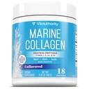 Vitauthority Marine Collagen Peptides Powder Supplement | Hydrolyzed Fish Collagen Peptides | 10,000mg per Scoop, 9g Protein, Skin, Hair, Nail Sustainably Sourced Whitefish | Unflavored 18 Servings