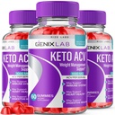 (3 Pack) Genix Lab Keto ACV Gummies - Genix Lab for Advanced Weight Loss, Keto + ACV Gummy, Genix Lab Maximum Strength Supplement, GenixLab Gummies Reviews (180 Gummies)