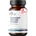 Designs for Health Magnesium Glycinate Complex - Chelated Magnesium Bisglycinate + High Absorption Magnesium for Calming & Sleep, Heart Health, Immune Support & Bone Strength - Vegan (60 Capsules)