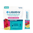 Liquid I.V.® Hydration Multiplier Sugar-Free - Raspberry Lemonade | Elektrolyt-Pulver-Mischung | 1 Packung (14 Servierungen)