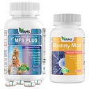America Medic & Science MFS Plus Men’s Fertility Bundle – Sperm Count Booster (60 Capsules) + Motility Max (120 Capsules) - Reproductive & Motility Support