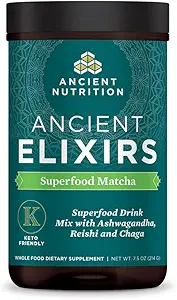 Antike Ernährung Keto Drink Mix, Keto Cocoa, Instant Superfoods Getränke Mix, Koffein Free Energy Booster, Reduziert Fatigue, Gluten Free, Paleo und Keto Friendly, 20 Portionen