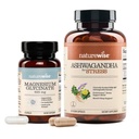 [1] NatureWise Magnesium Glycinate 625mg - Chelated Magnesium - 30 Capsules[30-Day Supply] + [1] Ashwagandha for Stress + GABA & L-Theanine - 60 Capsules[30-Day Supply]