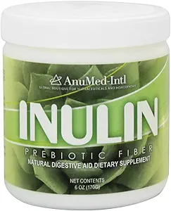 Inulin AnuMed Intl 6 Unze Pulver