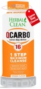 Herbal Clean Qcarbo16 Same-Day Detox Cleanse Drink (16 fl oz) - Orange Flavor Full Body Cleanse* Detox Drink for Moderate Toxin Level*, Vitamin B2 and Vitamin B12 for Men & Women