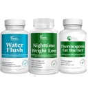 DR VITAMIN SOLUTIONS Nighttime Fat Burner, Thermogenic Weight Loss and Diuretic Water Pills - Metabolismus und Wasser Retention Pillen für Frauen und Männer 180 Mützen
