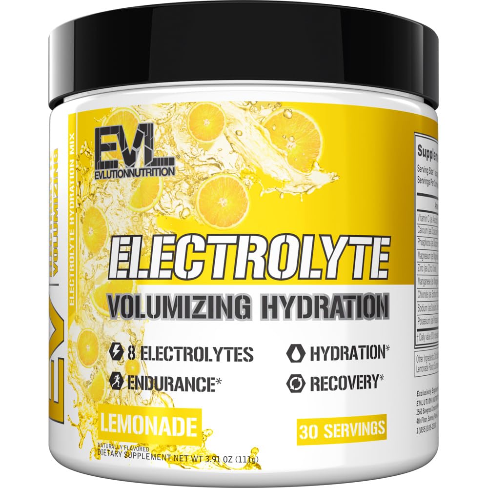 Ultimate Electrolytes Powder Hydration Drink - Schnell wiederkehrende Hydration Powder Drink Mix mit 8 Key Electrolytes und Antioxidantien - Vegan Gluten Free Keto Friendly Blend (Lemonade)