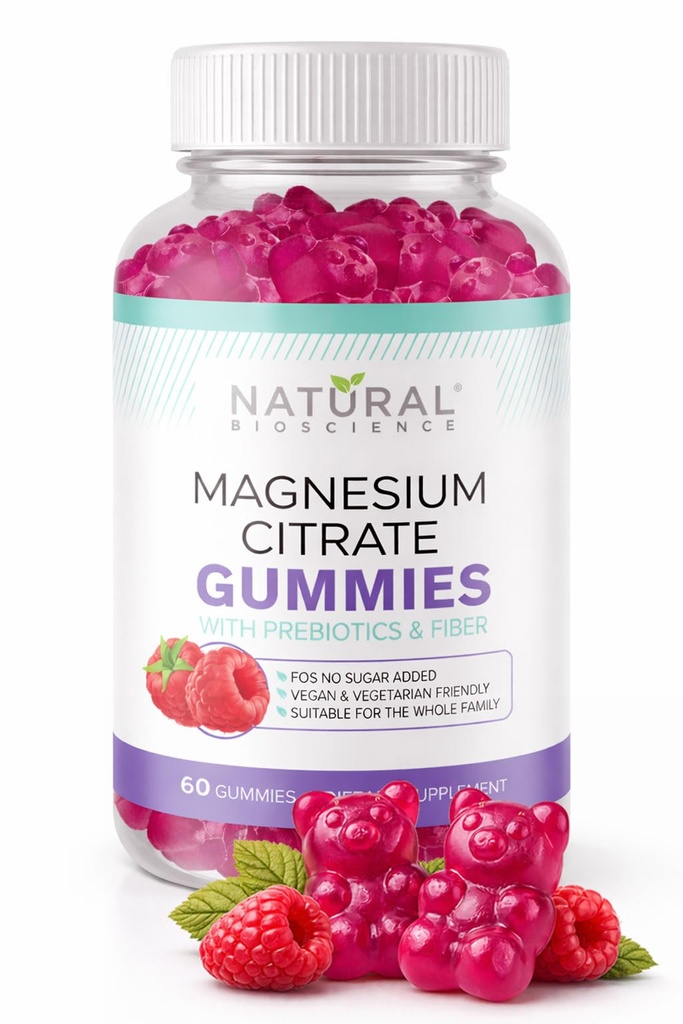 Sugar Free Calm Magnesium Citrate Gummies 100 mg - High Absorption Calming Magnesium Citrate Gummy for Adults & Kids to Support Sleep, Stress Relief, Heart Health, Nerves, Muscles & Bones