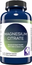 MD. Life Magnesium Citrate 250 mg – 90 Kapseln – Hohe Absorption Magnesium Citrat-Ergänzung – Einfach-zu-Swallow Kapseln für Muskel-, Nerven-, Herz-, Schlaf- und Knochenunterstützung